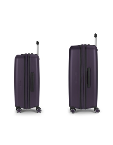 Set 2 Maletas M-L Gabol Brooklyn Morado