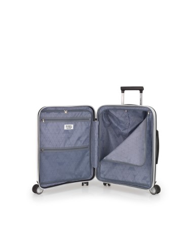 Maleta Trolley Cabina Gabol Brooklyn Blanco