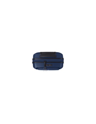 Maleta Trolley Cabina Con Bolsillo Frontal Gabol Brooklyn Azul
