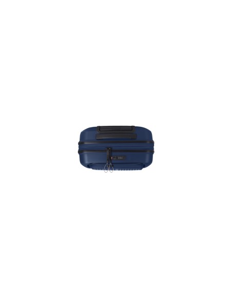 Maleta Trolley Cabina Con Bolsillo Frontal Gabol Brooklyn Azul Maleta Trolley Cabina Con Bolsillo Frontal Gabol Brooklyn Azul