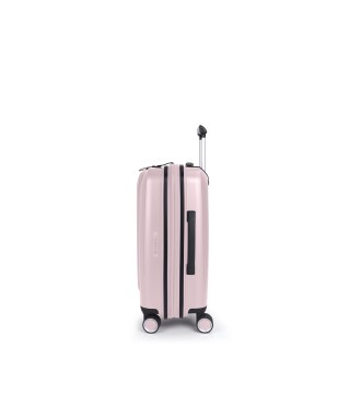Maleta Trolley Cabina Con Bolsillo Frontal Gabol Brooklyn Rosa 2