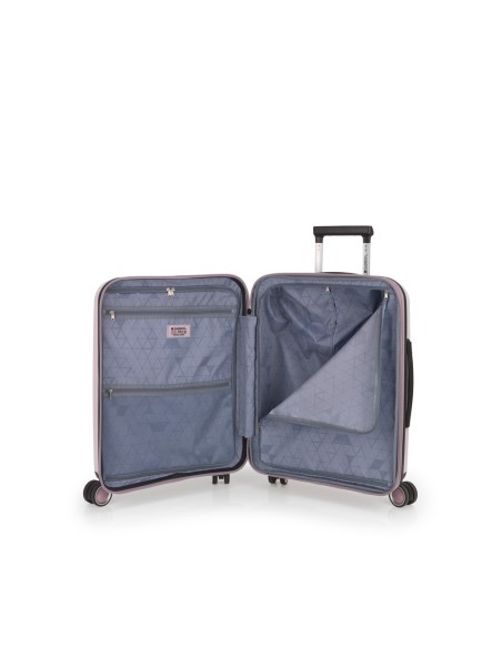 Maleta Trolley Cabina Con Bolsillo Frontal Gabol Brooklyn Rosa Maleta Trolley Cabina Con Bolsillo Frontal Gabol Brooklyn Rosa