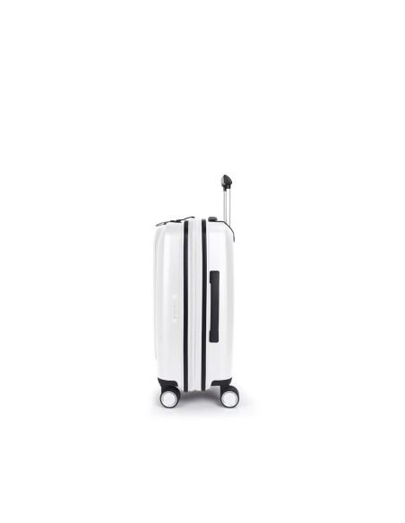Maleta Trolley Cabina Con Bolsillo Frontal Gabol Brooklyn Blanco Maleta Trolley Cabina Con Bolsillo Frontal Gabol Brooklyn Blanco