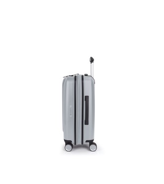 Maleta Trolley Cabina Con Bolsillo Frontal Gabol Brooklyn Plata 2