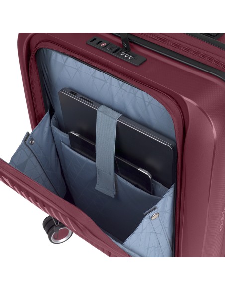 Maleta Trolley Cabina Con Bolsillo Frontal Gabol Brooklyn Burdeos Maleta Trolley Cabina Con Bolsillo Frontal Gabol Brooklyn Burdeos