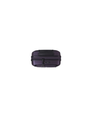 Maleta Trolley Cabina Con Bolsillo Frontal Gabol Brooklyn Morado