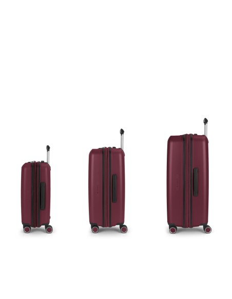 Set 3 Maletas C22-M-L Gabol Brooklyn Burdeos