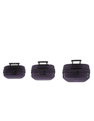 Set 3 Maletas C22-M-L Gabol Brooklyn Morado
