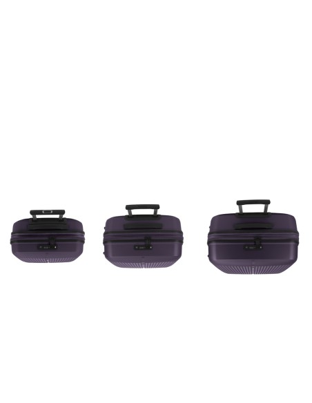 Set 3 Maletas C22-M-L Gabol Brooklyn Morado Set 3 Maletas C22-M-L Gabol Brooklyn Morado