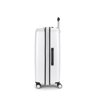 Maleta Trolley Grande Gabol Brooklyn Blanco 2