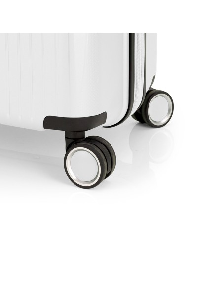 Maleta Trolley Grande Gabol Brooklyn Blanco Maleta Trolley Grande Gabol Brooklyn Blanco