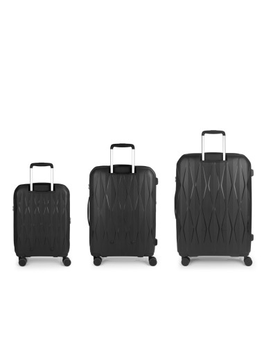 Set 3 Maletas C22-M-L Gabol Infinity Negro