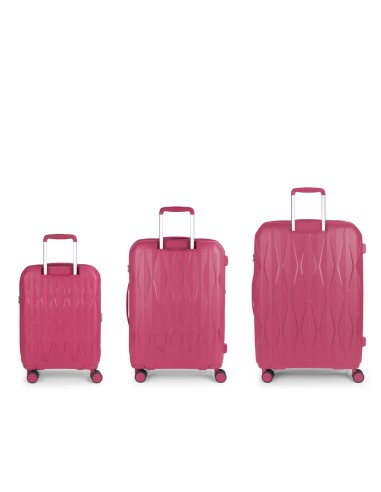 Set 3 Maletas C22-M-L Gabol Infinity Fucsia