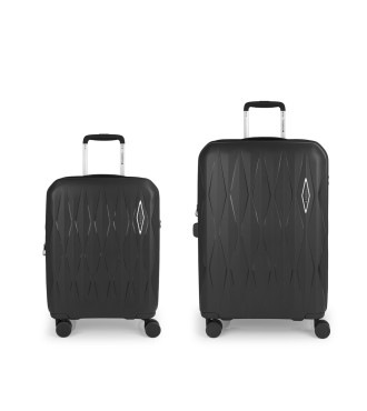 Set 2 Maletas C22-M  Gabol Infinity Negro