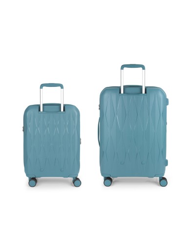 Set 2 Maletas C22-M  Gabol Infinity Turquesa