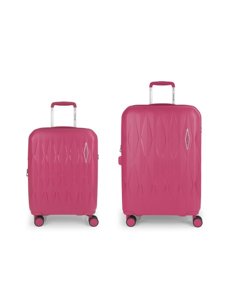 Set 2 Maletas C22-M  Gabol Infinity Fucsia Set 2 Maletas C22-M  Gabol Infinity Fucsia