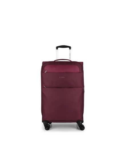 Maleta Trolley Mediana Gabol Cloud Burdeos Maletas Median...