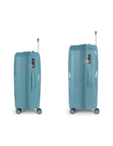 Set 2 Maletas M-L Gabol Infinity Turquesa