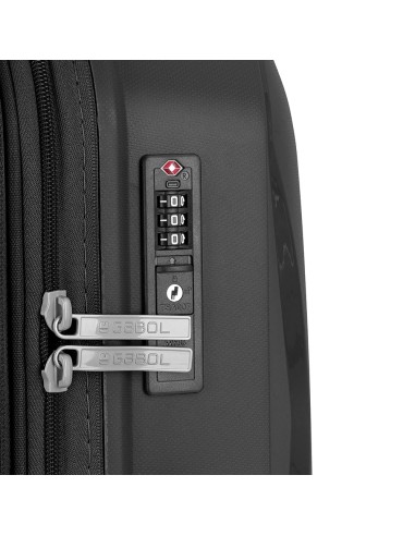 Maleta Trolley Cabina Gabol Infinity Negro