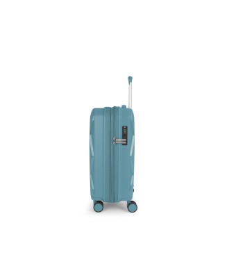 Maleta Trolley Cabina Gabol Infinity Turquesa 2