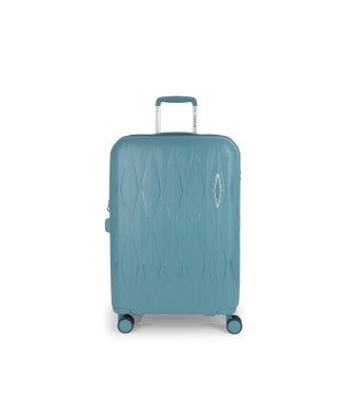 Maleta Trolley Mediano Gabol Infinity Turquesa