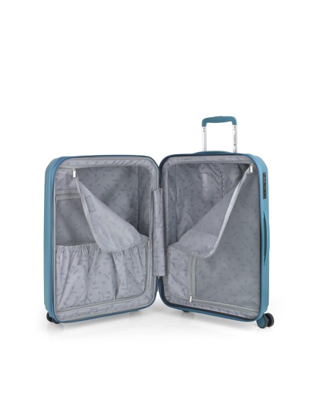 Maleta Trolley Mediano Gabol Infinity Turquesa Maleta Trolley Mediano Gabol Infinity Turquesa