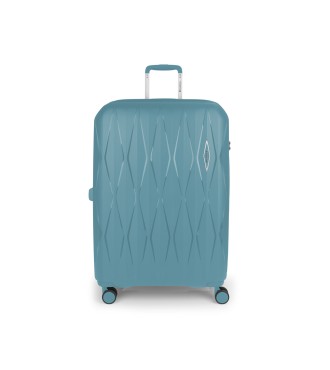 Maleta Trolley Grande Gabol Infinity Turquesa