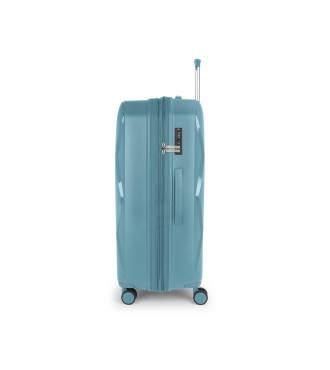 Maleta Trolley Grande Gabol Infinity Turquesa 2