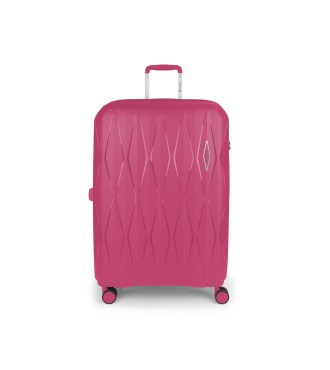 Maleta Trolley Grande Gabol Infinity Fucsia