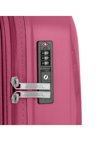 Maleta Trolley Grande Gabol Infinity Fucsia Maleta Trolley Grande Gabol Infinity Fucsia