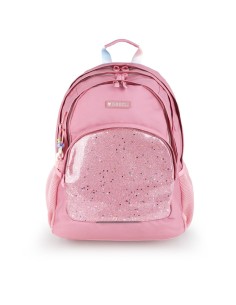 Mochila Tres Compartimentos Escolar Gabol Glam Mochilas E...