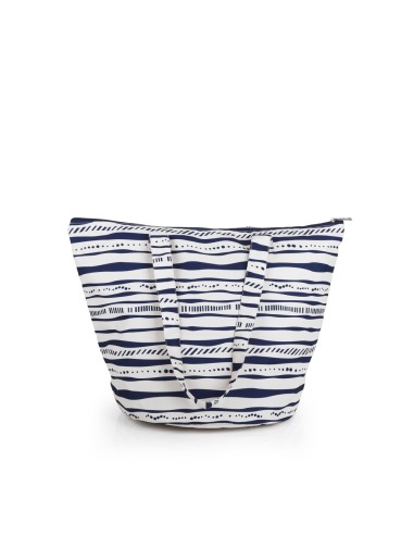 Bolso Doble Asa Larga Grande Mujer Mykonos Gabol