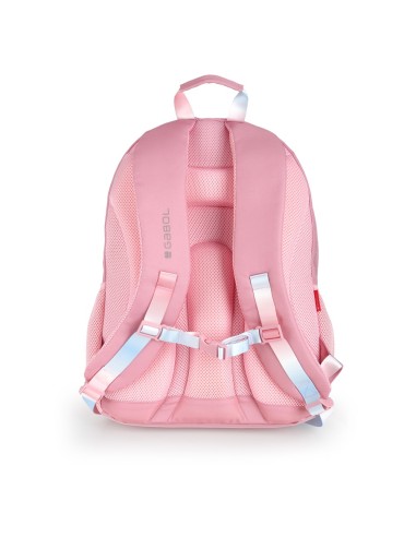 Mochila Tres Compartimentos Escolar Gabol Glam Mochilas E...