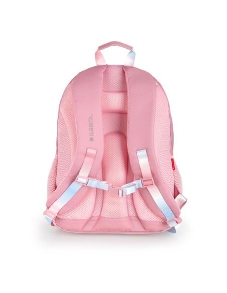 Mochila Tres Compartimentos Escolar Gabol Glam Mochilas E...