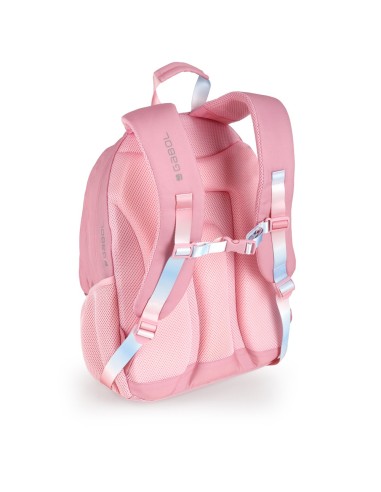 Mochila Tres Compartimentos Escolar Gabol Glam Mochilas E...