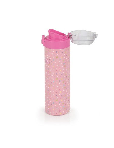 Botella Acero Inox. Infantil Gabol Glam Botella Acero | F...