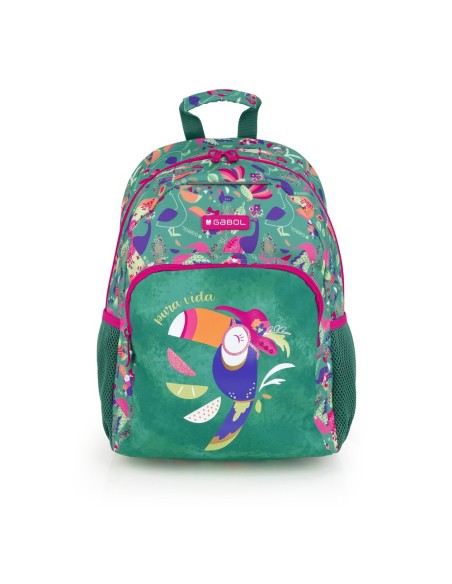 Mochila Escolar Adaptable Gabol Vida Mochilas Escolares |...