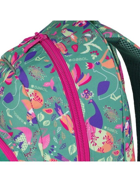 Mochila Escolar Adaptable Gabol Vida Mochilas Escolares |...