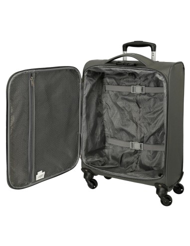 5019422 SET/3 TROLLEY  PES 55-66-76CM.4R.ROLL ROAD ROYCE GRI