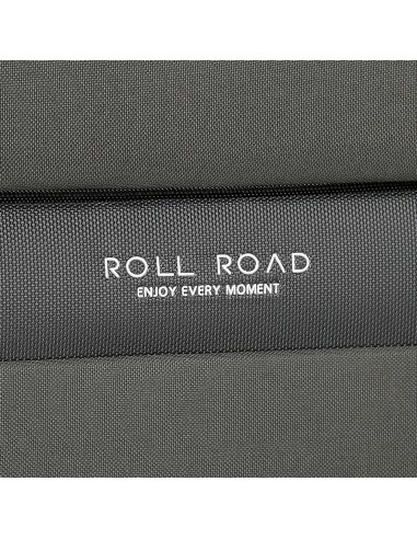 5019422 SET/3 TROLLEY  PES 55-66-76CM.4R.ROLL ROAD ROYCE GRI