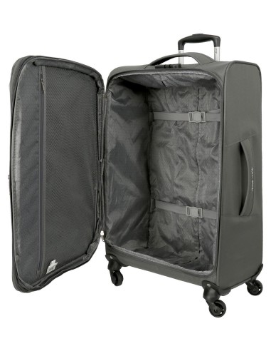 5019222 TROLLEY PES 70CM.4R.ROLL ROAD ROYCE GRIS