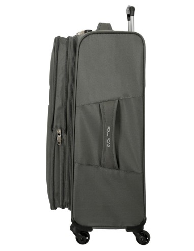 5019222 TROLLEY PES 70CM.4R.ROLL ROAD ROYCE GRIS