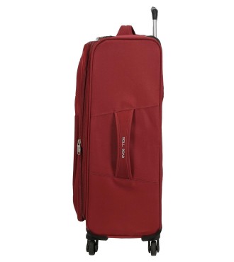 5019224 TROLLEY PES 70CM.4R.ROLL ROAD ROYCE ROJO 2