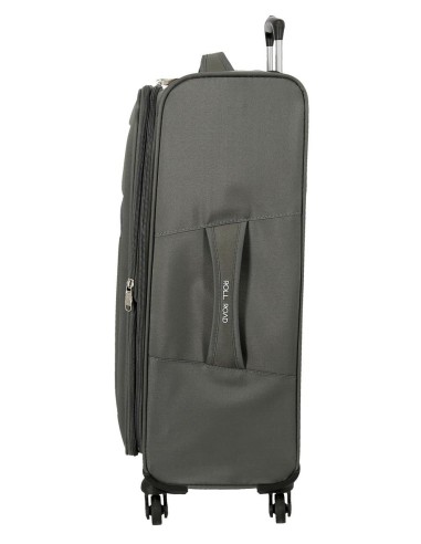 5019322 TROLLEY PES 80CM.4R.ROLL ROAD ROYCE GRIS