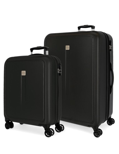 5069521 SET/2 TROLLEY  ABS 55-68CM.4R.CAMBOYA NEGRO