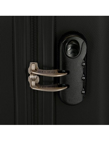 5069521 SET/2 TROLLEY  ABS 55-68CM.4R.CAMBOYA NEGRO