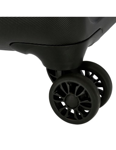 5069521 SET/2 TROLLEY  ABS 55-68CM.4R.CAMBOYA NEGRO