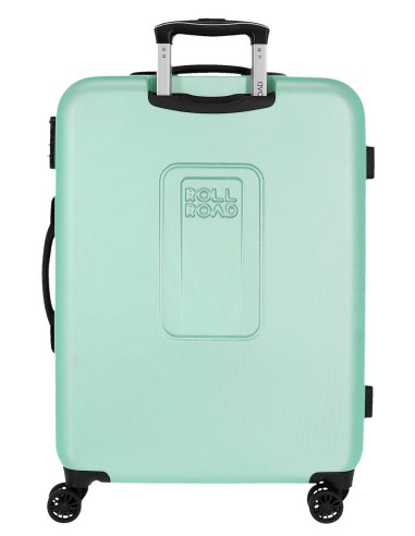 5069525 SET/2 TROLLEY  ABS 55-68CM.4R.CAMBOYA TURQUESA