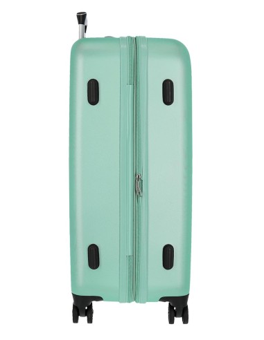 5069525 SET/2 TROLLEY  ABS 55-68CM.4R.CAMBOYA TURQUESA