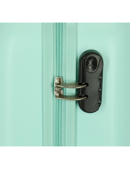 5069125 TROLLEY ABS 55CM.4R.CAMBOYA TURQUESA